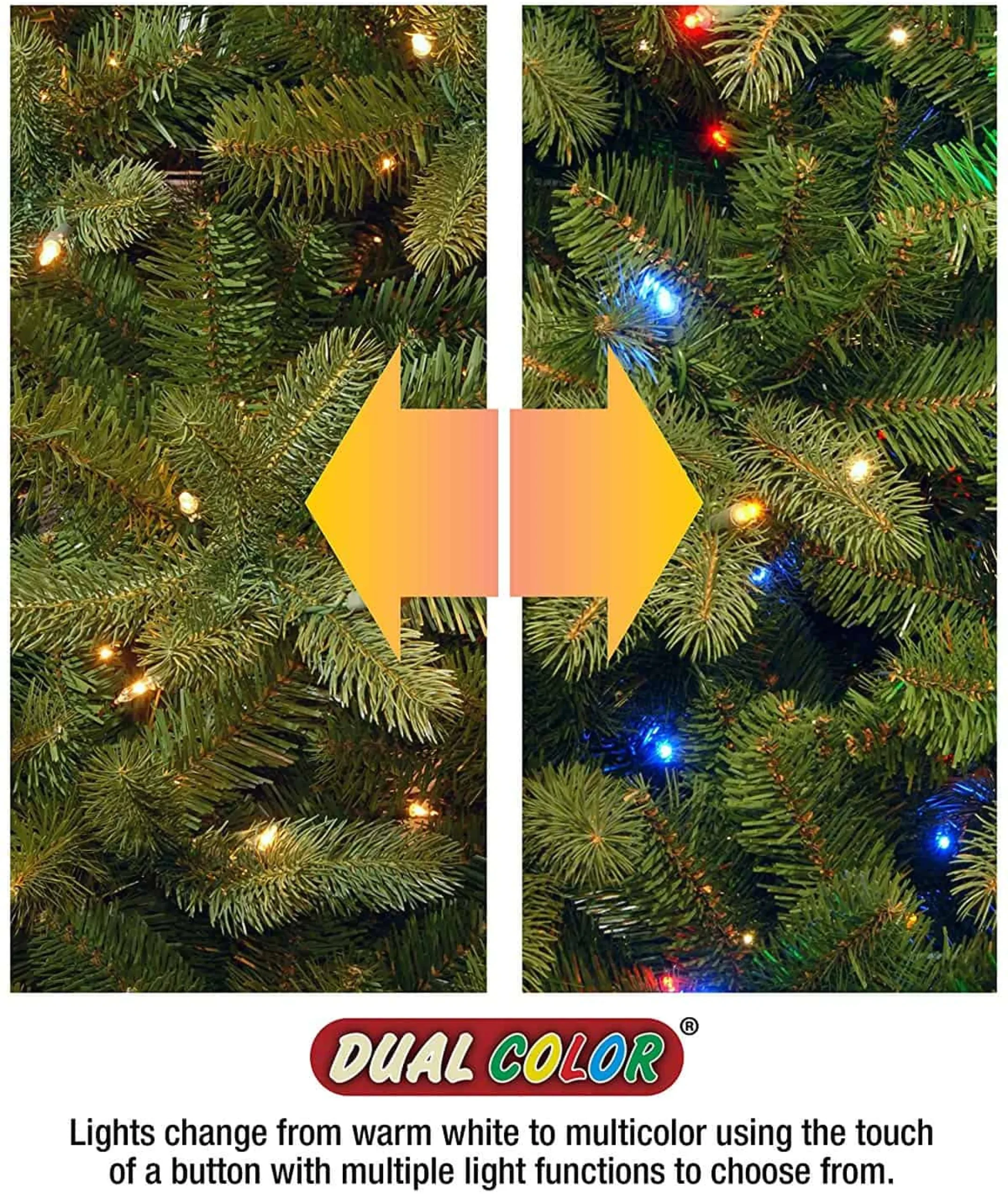 Discount Christmas Land 70 Dual Colour Led Christmas Lights Add-On Set