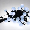 Online Christmas Land 50 Extendable Outdoor Xp Led Ice-White Berry Christmas Lights