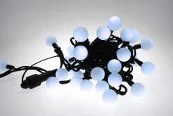 Online Christmas Land 50 Extendable Outdoor Xp Led Ice-White Berry Christmas Lights