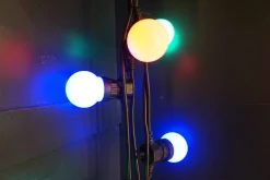 New Christmas Land 10 Led Heavy Duty Festoon Christmas Lights Multicoloured Fdl (5M)