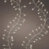 Discount Christmas Land 960 Micro Led Compact Twinkle Christmas Lights Warm White Silver Wire