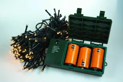 Outlet Christmas Land Battery Powered Warm White Led Christmas Lights