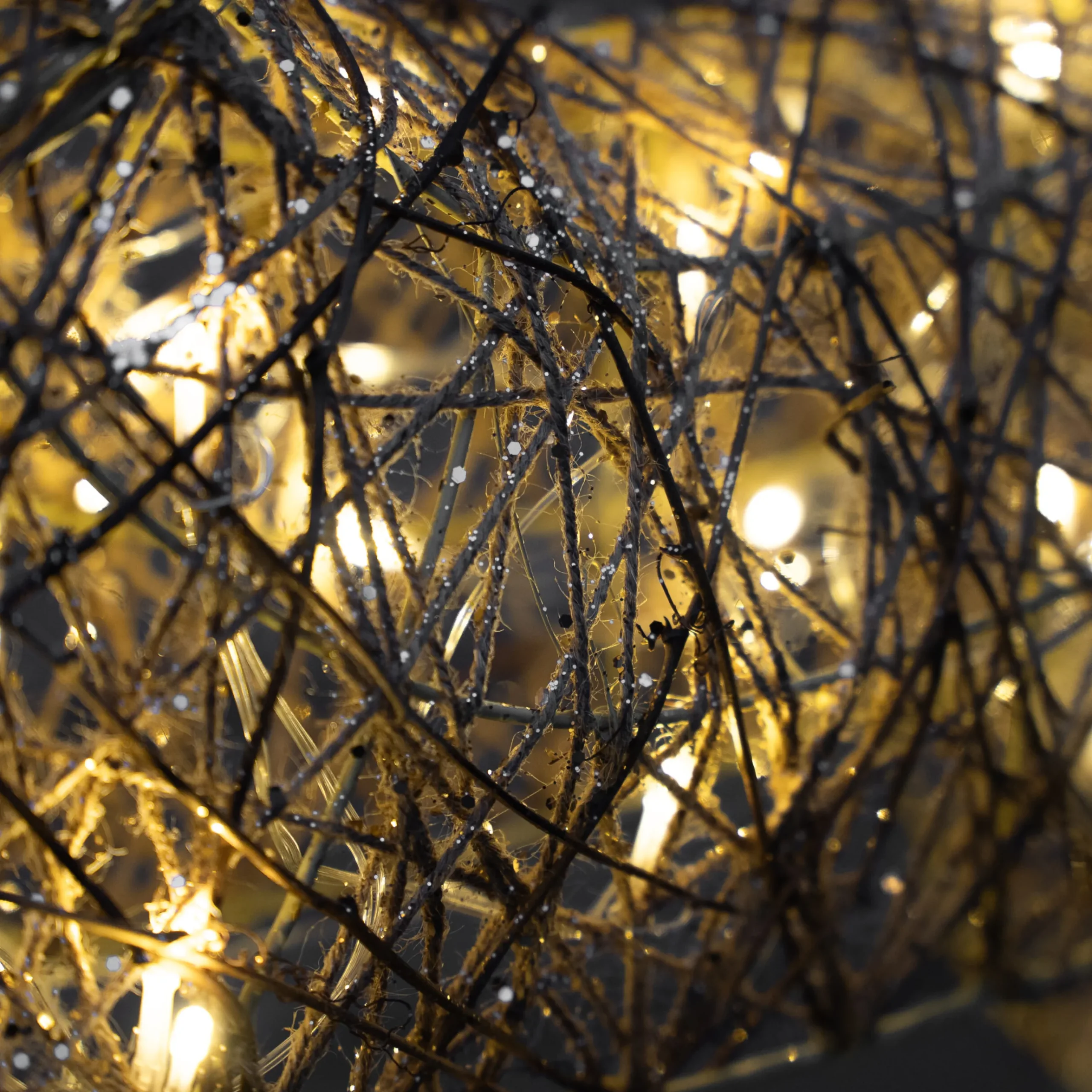 Hot Christmas Land 110Cm Gold Glitter Reindeer With 70 Warm White Led Lights