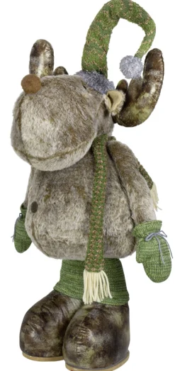 Sale Christmas Land 80Cm Moose With Extendable Legs