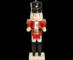 Clearance Christmas Land 120Cm Nutcracker Drummer