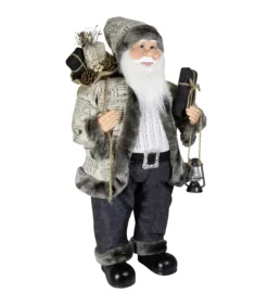 Online Christmas Land 80Cm "Oskar" Santa Figurine