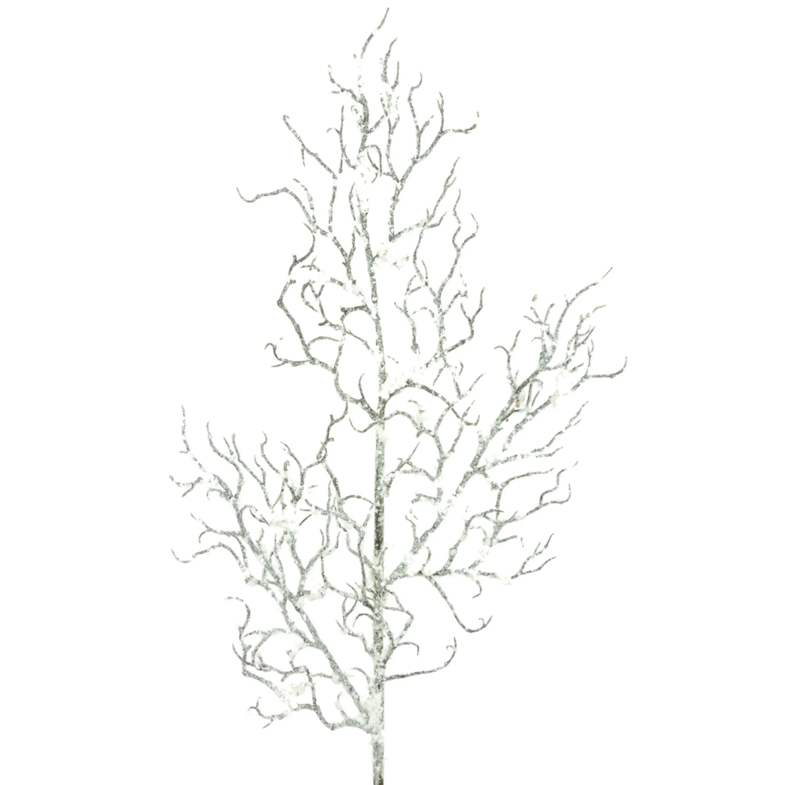 Clearance Christmas Land 68Cm Snowy Twig Spray