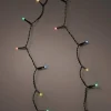 Christmas Land Durawise Multicoloured Battery Christmas Lights With Timer (Black Wire) Various Sizes