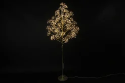 Clearance Christmas Land 6Ft Artificial Led Christmas Tree Dorion Gold