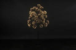 Best Christmas Land 5Ft Artificial Led Christmas Tree Dorion Black