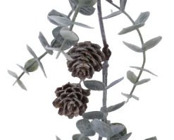 Online Christmas Land 5Ft Eucalyptus Christmas Garland With Berries And Glitter