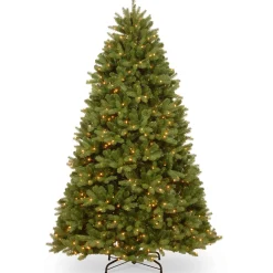 New Christmas Land 9Ft Feel Real Newberry Spruce Pre-Lit Artificial Christmas Tree