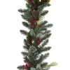 Best Christmas Land 6Ft Hawes Berry Christmas Garland