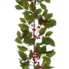 Hot Christmas Land 5Ft Holly Berry Christmas Garland