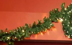 Sale Christmas Land 9.5Ft Led Xp Connectable Christmas Garland Pre-Lit