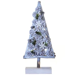 Discount Christmas Land 1.64Ft Pinecone Pearl Christmas Tree