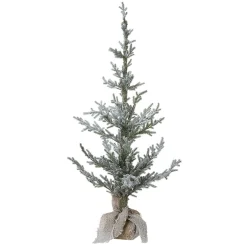 Clearance Christmas Land 3.5Ft Snowy Fir Artificial Christmas Tree