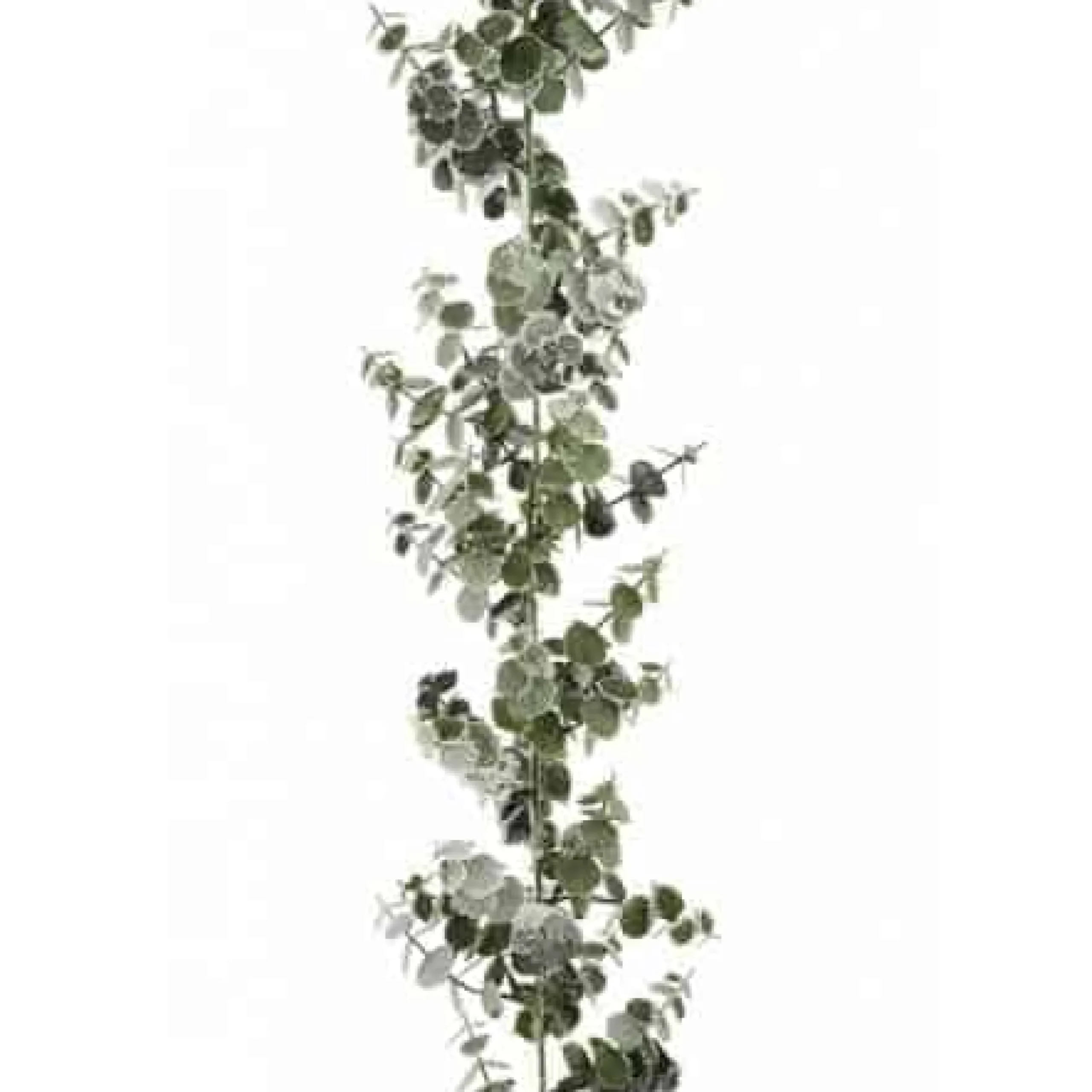 Online Christmas Land 6Ft Snowy Spiral Eucalyptus Christmas Garland