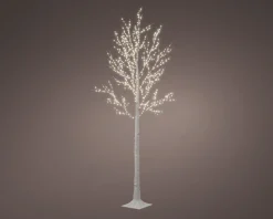 Online Christmas Land 7Ft Warm White Micro Led Birch Tree For Outdoors