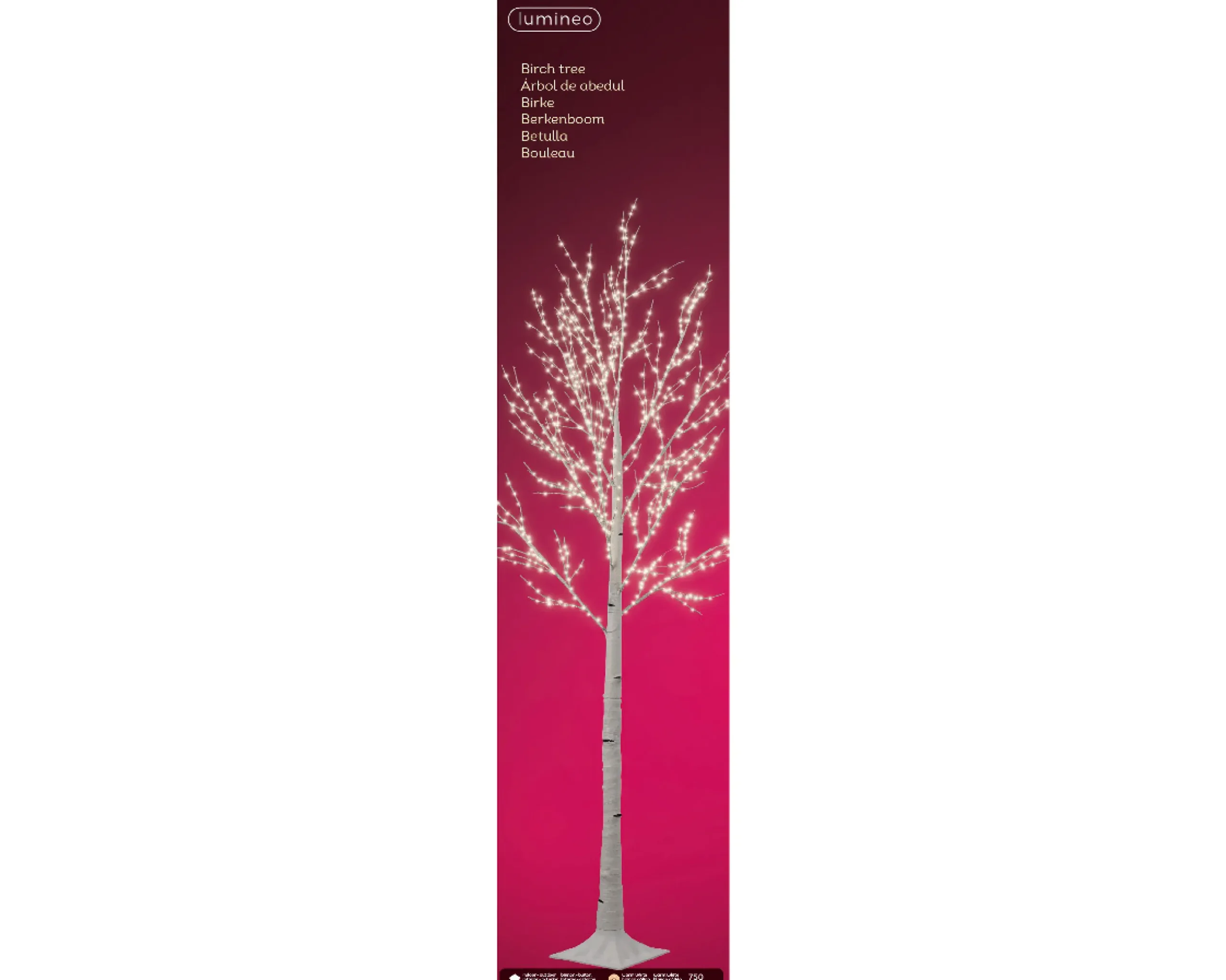 Online Christmas Land 7Ft Warm White Micro Led Birch Tree For Outdoors
