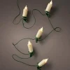 Clearance Christmas Land Jumbo Candle Christmas Lights Warm White