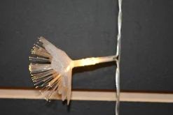 Outlet Christmas Land Led White Fiber Flower Garland Christmas Lights