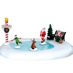 Best Christmas Land Lemax North Pole Ice Follies *Collection Only*