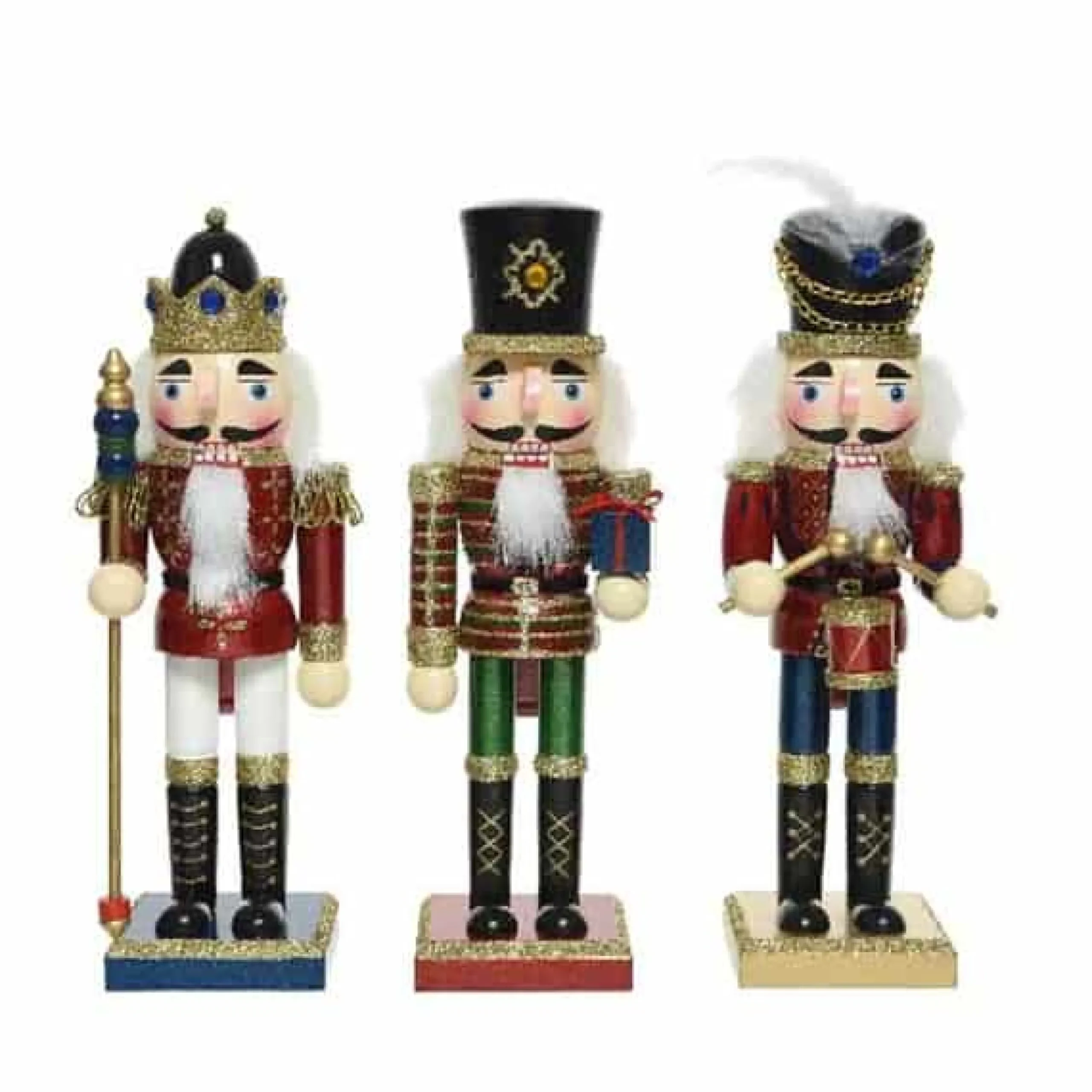 Sale Christmas Land Nutcracker Firwood And Glitter – 3 Assorted Sizes