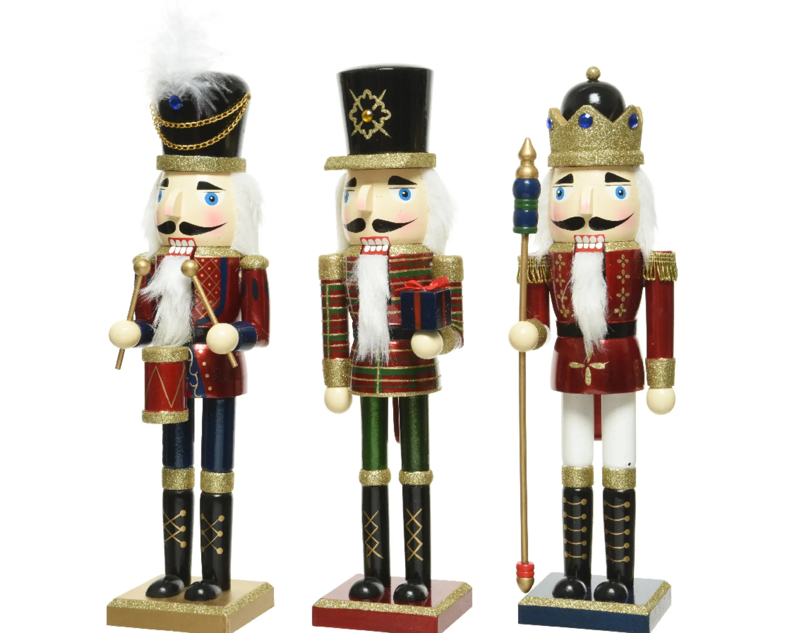 Sale Christmas Land Nutcracker Firwood And Glitter – 3 Assorted Sizes