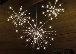 Hot Christmas Land Polestar Silver Flashing Led Christmas Light 45Cm