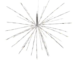 Online Christmas Land Polestar Silver Flashing Led Christmas Light 70Cm